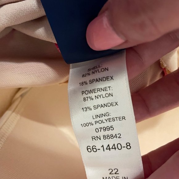 Swimsuits For All Hot Pink Wrap Across Design Top One Piece Bathing Suit Size 22 - Picture 8 of 8